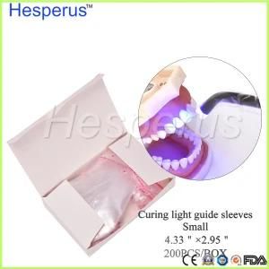 Dental Optical Fiber Light Guide Rod Tip Protective Sleeve Bag Film Hesperus