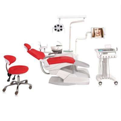 China Guangzhou Factory Dental Chair Unit Price with Microscope X Ray