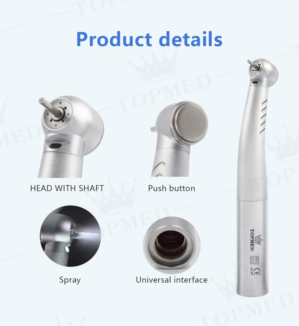 Medical Equipment Dental Instrument High Speed Fiber Optic Handpiece