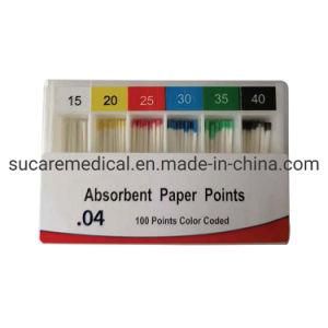 Color Coded Disposable Dental Absorbent Paper Points