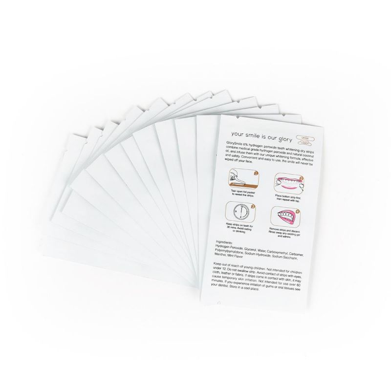 OEM Design Wholesale Dry Hot Teeth Whitening Strips