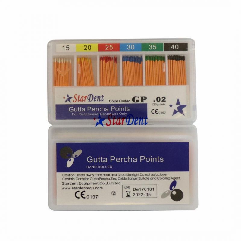 All Kinds of Meta Dental Gutta Percha Points Absorbent Paper Point Gp PP of Lab Hospital Medical Surgical Diagnostic Dentist Clinic Equipment
