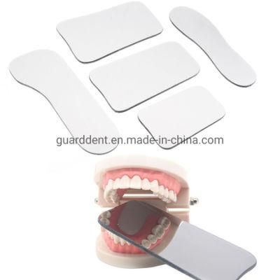 5PCS Dental Image Reflector Orthodontic Photography Mirror Double Glass Side