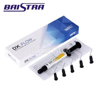 Dentex Low Flow Dental Flowable Light Cure Composite Resin for Sale