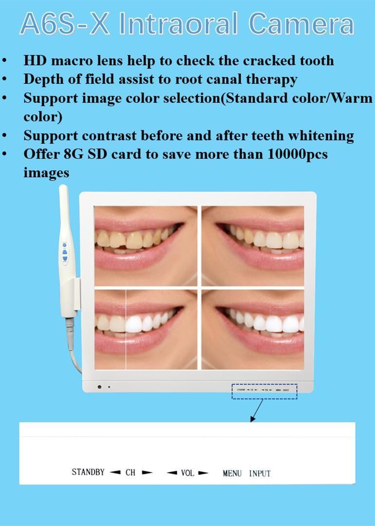 A6s-X Intraoral Camera LCD Monitor Dental Digital Intraoral Camera