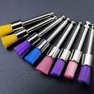 Dental Product Colorful Bristle Dental Polishing Prophy Cup