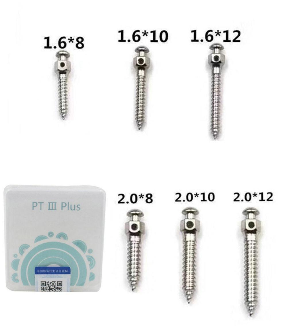 Dental Stainless Steel/Titanium Alloy Anchors Orthodontic Implant Anchorage Nail