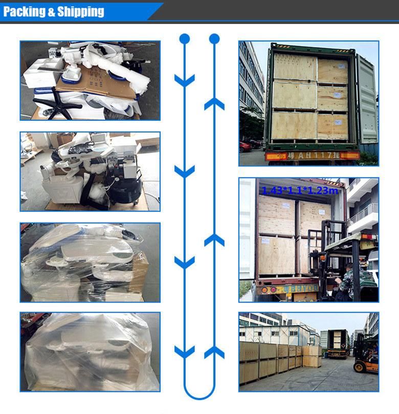 China CE ISO13485 Good Price with Trolley Dental Unit Chair