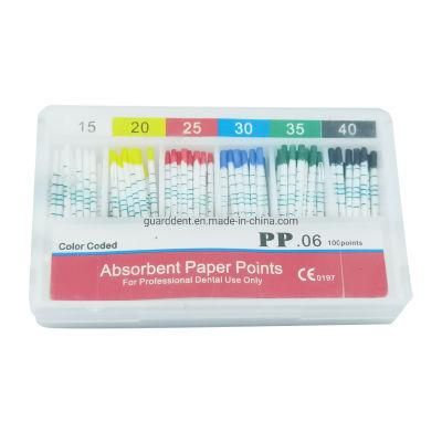 Dental Paper Point Clinic Disposable Filling Material Absorbent Paper Points Gutta Percha Points