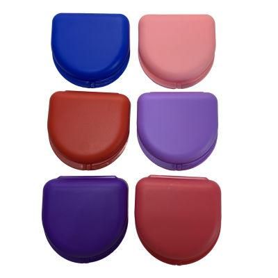 Colorful Plastic Bite Guard Mouth Guard Night Guard Storage Packaging Container Box