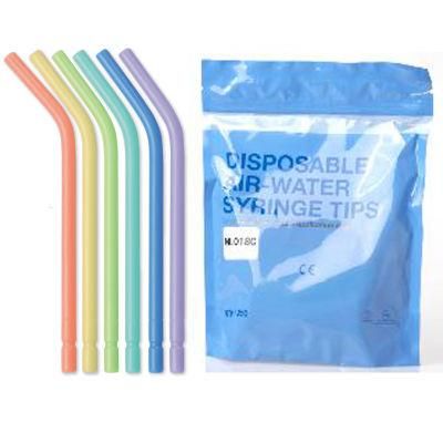 Disposable Dental Plastic 3 Way Spray Nozzle Tube Syringe