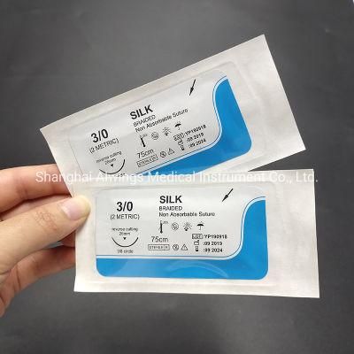 Medical Products Disposable Sterile Sutures with Needles