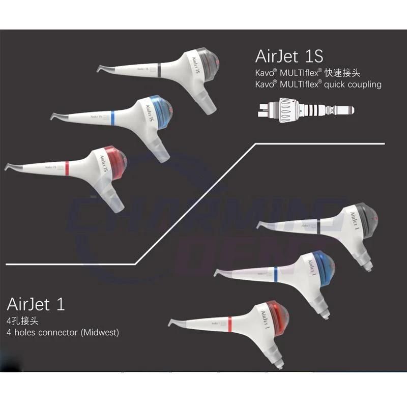 Teeth Cleaning Scaling Dental Equipment Sandblaster Dental Air Prophy Jet Unit Polisher Airflow for Orthodontics Restoration Sandblasting Gun