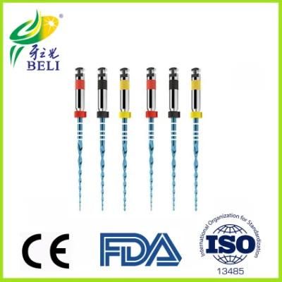 6PCS Dental Reciprocating Reciproc Blue Files Endo Niti File Dental Only One Files Fo Dental Endodontic Rotary Treatment Dentistry