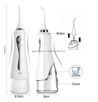 Portable Cordless Portable Electric Oral Irrigator FDA Approved Irrigator Tooth Cleaner