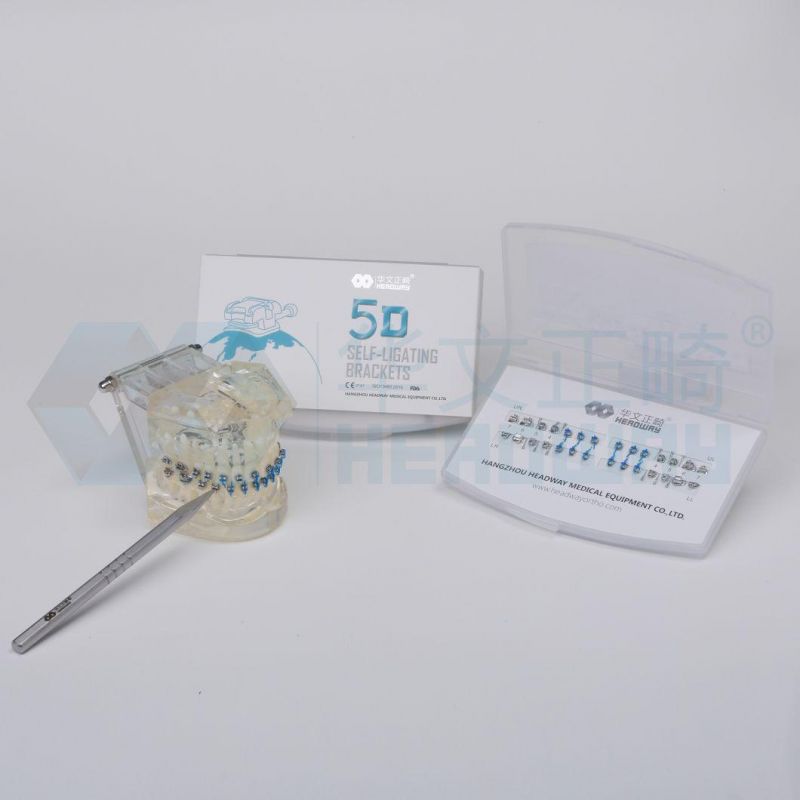 Orthodontic Products Orthodontic Supplies Dental Supplier Orthodontic Bracket CNC Self-Ligating Bracket