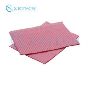 Medical Disposable Absorbent/Waterproof Dental Patient Bib/Apron/Towel for Orthodontic