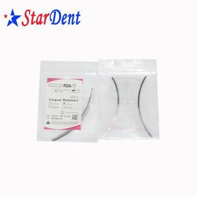 Dental Material Orthodontic Bondable Lingual Retainer Stainless Steel Lingual Wire