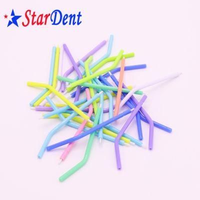 Colorful Dental Plastic Disposable Syringe Air Water 3-Way Nozzles Tips