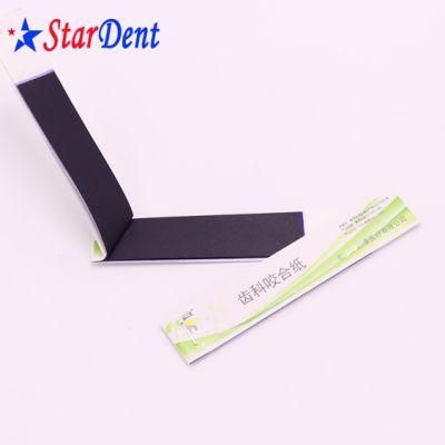 Hot Sale Straight Type Dental Articulating Paper Hydrophilic Thickening Red/Blue