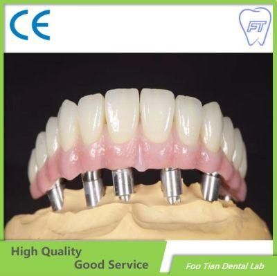 Good Product Zirconium Crown Custom Dental Material Lab Implant Dental Lab Full Contour Without Porcelain