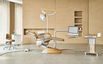 Dental Equipment Luxury Gold Design Dental Chair for Sale Dental Unit