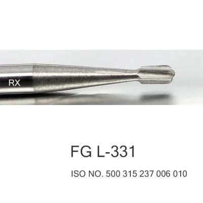 Tungsten Carbide Rotary Burr Dental Instruments FG L-331