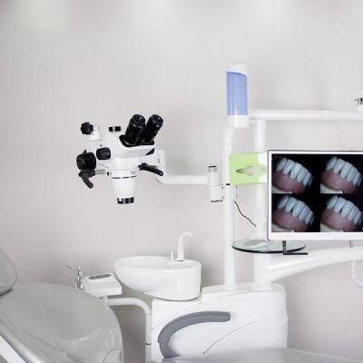Dental Equipment Microscope for Dental Lab 8X 10X 20X with Camera
