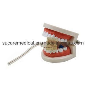 Dental Mouth Prop with Saliva Ejector Holder