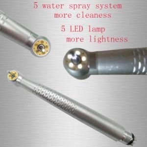 Dentist Equipment LED Dental Handpiece with 5 Light