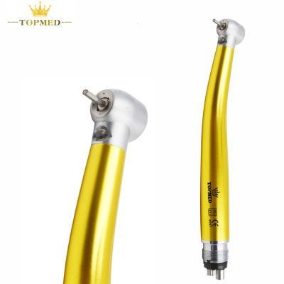 Medical Equipment Dental Turbine E-Generator LED Push Button Dental High Speed Colorful Handpiece