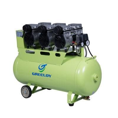 Low Noise Cheap Price Portable Dental Silent Air Compressor Oil Free for Dental Chairs Use