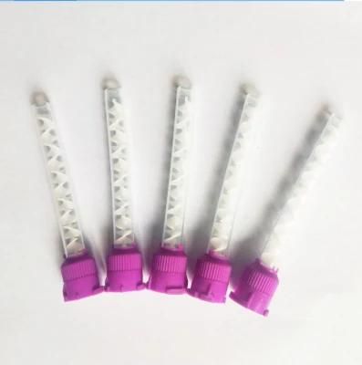 PP Outer Tube Static Mixer Adhesive Impression Material Mixing Nozzle