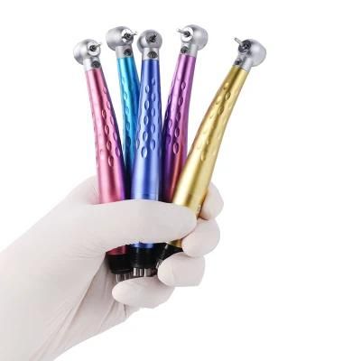 Colorful Dental LED High Speed Turbine Handpiece