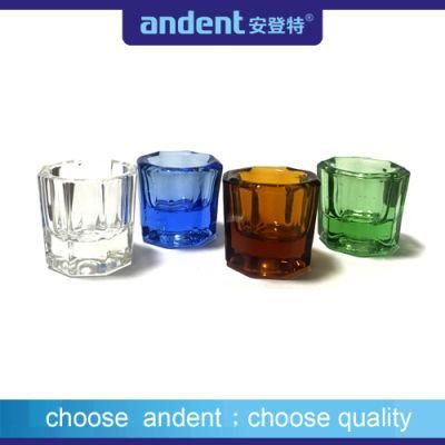 Top Quality Dental Reusable Glass Dappen Dish Assorted Medical Cup