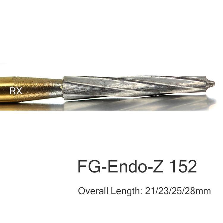 Dental Carbide Endo Z Burs 21/23/25/28 mm Surgical Burs FG-152