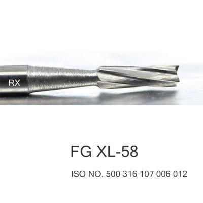 Dental Instruments for Sale Carbide Surgical Burs with ISO Standard FG XL-58