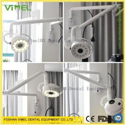 Wall-Mounted Shadowless Dental LED Operating Lamp Examination Light