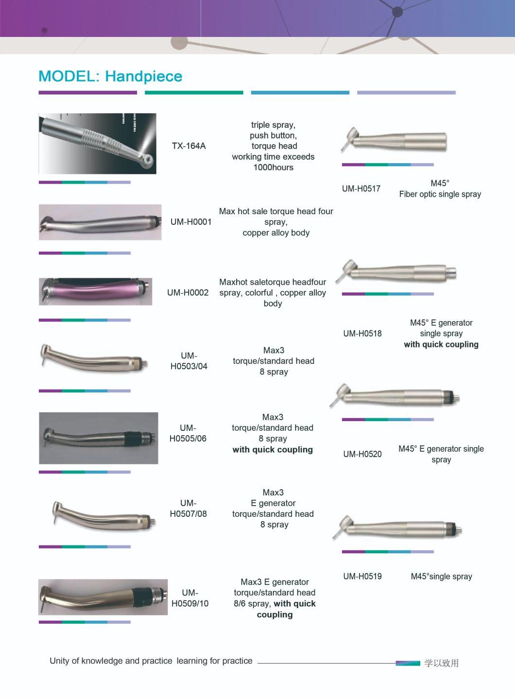 High Speed 4 Hole Air Turbine Dental Handpiece