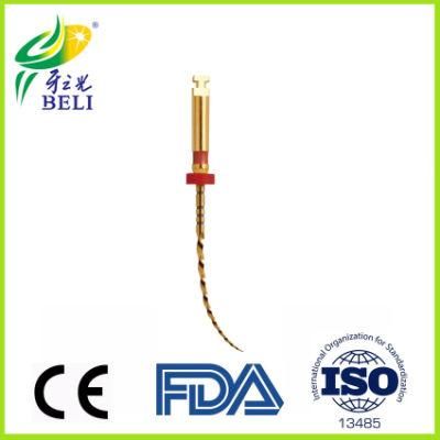 Dental Protaper Gold Rotary Golden Niti Heat Activation Endodontic Flexible Dentist Use for Root Canal
