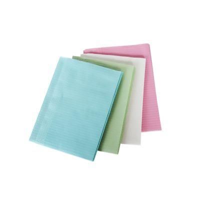 Disposable 3-Ply Patient Medical Consumable Disposable Dental Bibs