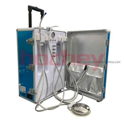 Hochey Medical Hot Sell Portable Foldable Mobile Treatment Dentist Clinic Dental Unit