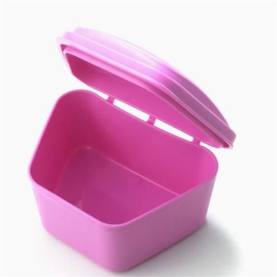 Plastic Teeth Whitening Dental Retainer Mouthguard Box Denture Box