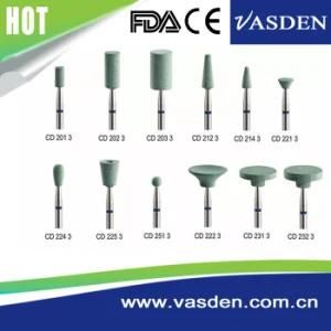 Green Color Diamond Grinder of Diamond Instruments for Zirconia