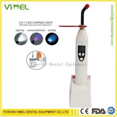 Dental LED Curing Light Cure Light Cure Lamp Light Meter Caries Detection