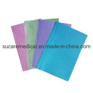 13*18 Inch Disposable Colorful Dental Bib