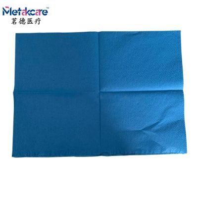 Light Blue Disposable Paper Dental Headrest Cover 10X13