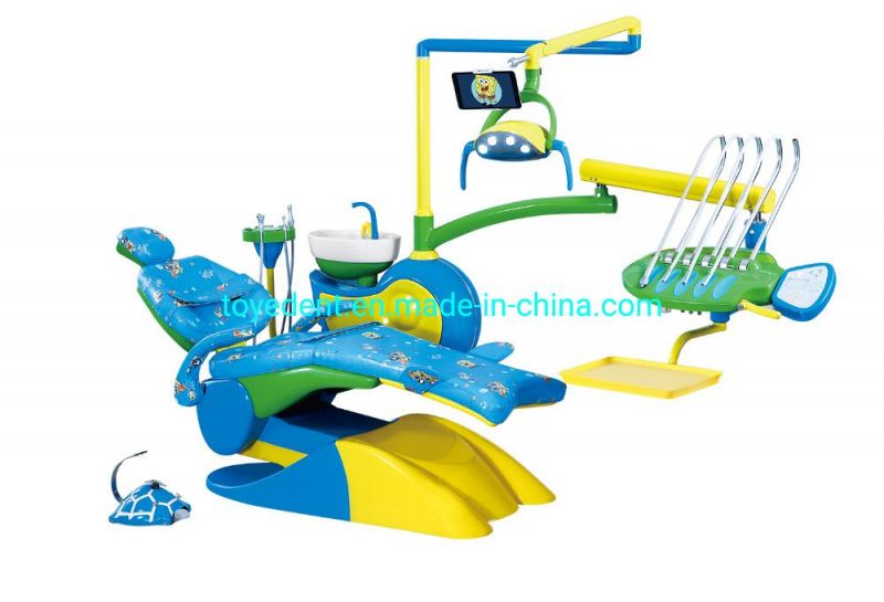 New Design Children Dental Chair with Lovely Colorful Look