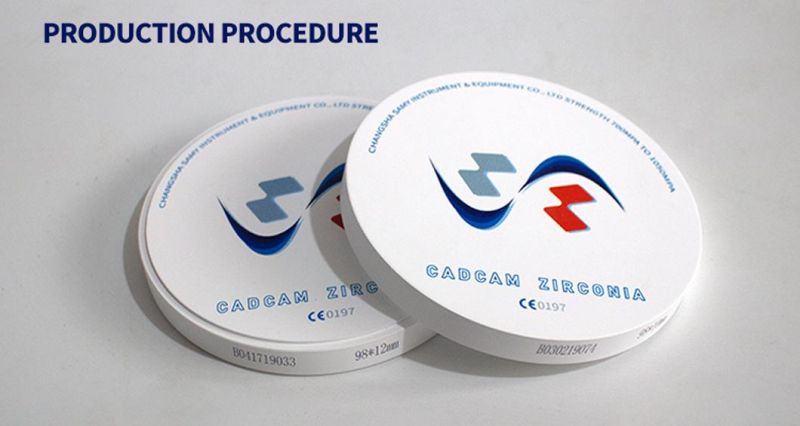 98*14mm 3D PRO Multi-Layer Zirconia Blocks for Denture Factory
