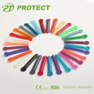 Dental Products 31 Colorful Ligaties O-Ring Ties Orthodontic Ligature Tie